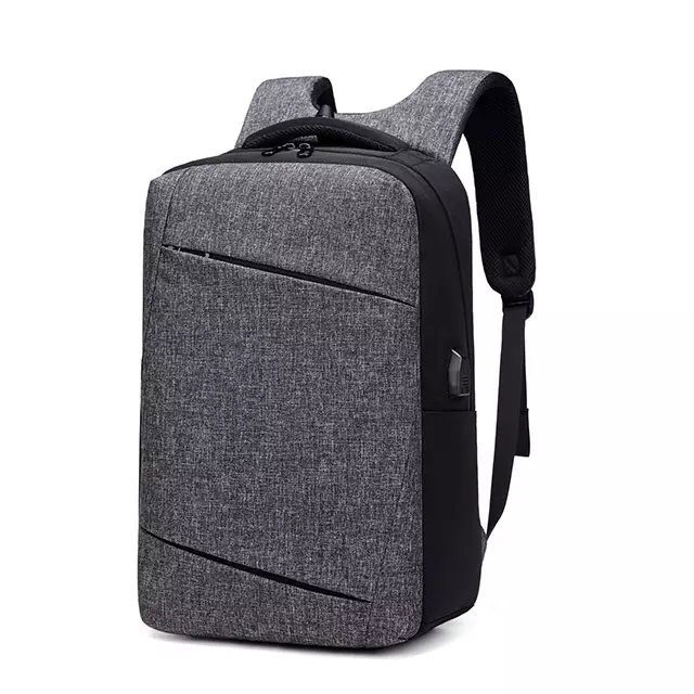 Arcuate Shoulder Strap Modern Laptop Backpack 15.6 Inch Laptop Bag 0.7kg
