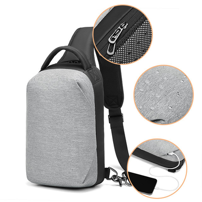 All Seasons 6L Oxford Textile Chest Sling Bags 17*10*30cm