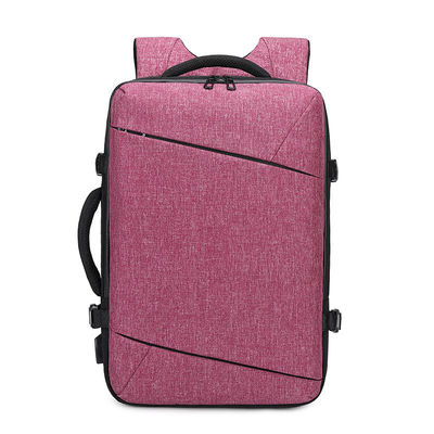 Silk Road Enterprise Top Handle Zipper Business Casual Backpack Polyester Material 20L