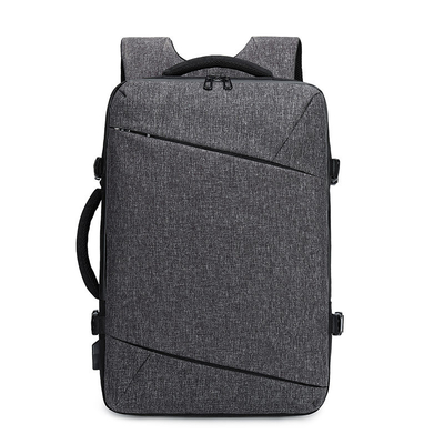 All Seasons USB Khaki Overnight Bag Multi Functional Backpack 39L