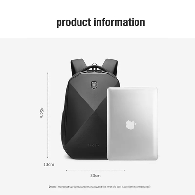 EVA Hard Shell Computer Modern Laptop Backpack 22L Business Use