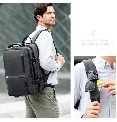 Expandable Xiaomi Cloth 16in Laptop Backpack 38L Anti Theft Waterproof
