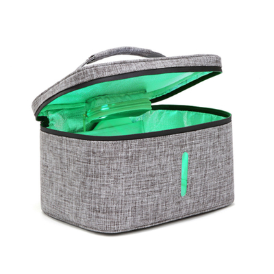Sterilization 99% Travel Cosmetic Bags UVC LED Sterilizer Box 5V 2W