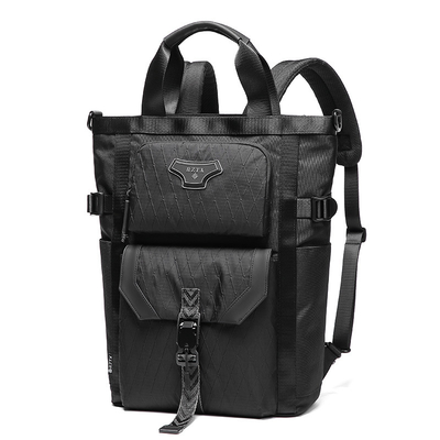 ISO9001 Modern Mens Backpack Interior Slot Pocket 16L Travel Hand Bag 1.1kg