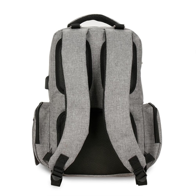 Oxford Diaper Travel Pouch Bag Backpack With Usb Charging Port 0.9kg
