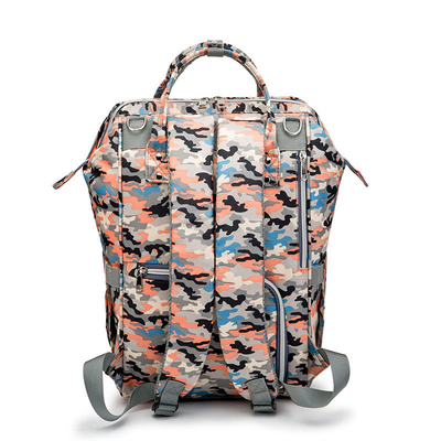 Fashion Mommy Bags Waterproof Oxford Women Backpacks Large Capacity Diaper Bag With Stroller Strap For Baby Care