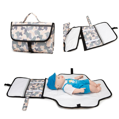 Multifunctional Portable Infant Baby Foldable Urine Mat Waterproof Nappy Diaper Bag Changing Cover Pad Travel Outdoor