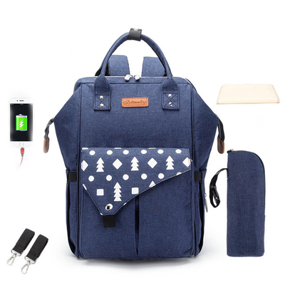Fashion Waterproof Diaper Bags Mummy Maternity Nappy Changing Bag Large Capacity Travel Backpack drop shipping for Mom&Dad