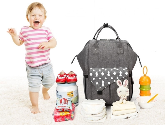 Fashion Waterproof Diaper Bags Mummy Maternity Nappy Changing Bag Large Capacity Travel Backpack drop shipping for Mom&Dad