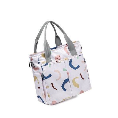 ODM OEM Oxford Multi Functional Nappy Shoulder Hand Bag 27*15*25cm