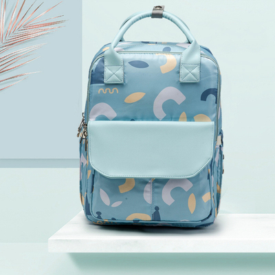 New Print Multi-function Baby Care Backpacks Waterproof Mommy Outdoor Travel Diaper Bags Large Capacity Mom Maternity Mochila