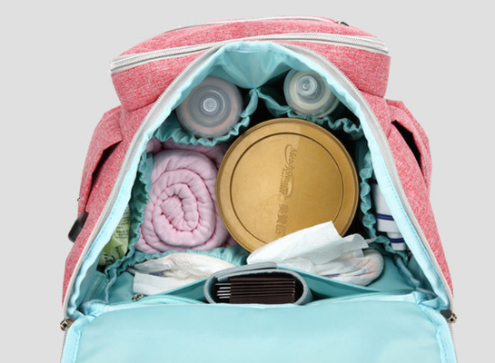Outdoor Hiking Camping Picnic Casual Backpack Waterproof Fashion Multi-function Large Capacity Diaper Bag for Mom&Dad Mochila