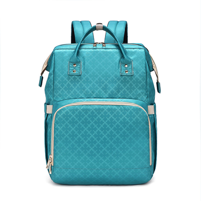 Fashion Mother Bag Portable Light Folding Design Crib Mother Multifunctional Diaper Backpack