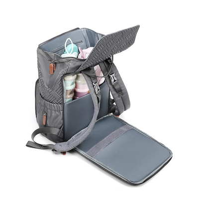 Polyester 600D Multifunctional Diaper Bag Backpack 1.12kg 10*30*13cm
