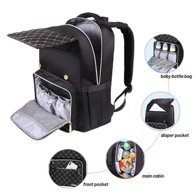New Large-capacity Diaper Bag Multi functional Backpack Mummy Bag Small Fresh Mother and Baby Backpack