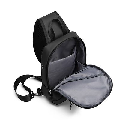 Fashion OEM Nylon Men Shoulder Chest Sling Bags 18*12*28cm