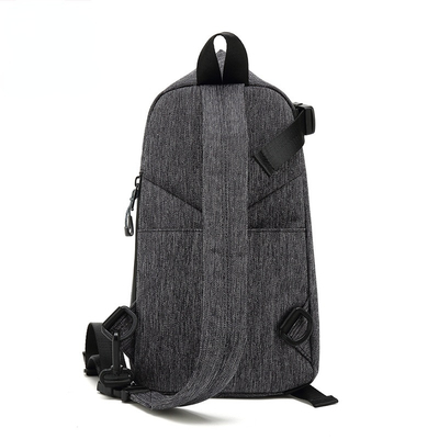 Nylon PU Anti Theft Crossbody Chest Sling Bags 19*10*31cm