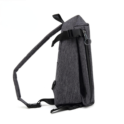 Nylon PU Anti Theft Crossbody Chest Sling Bags 19*10*31cm