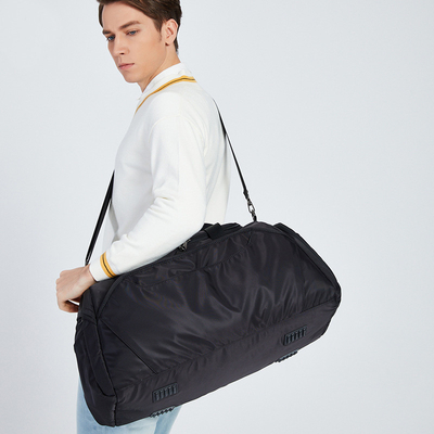 Black Crossbody 55L Duffle Bag Travel Luggage Handbag 1.1KG