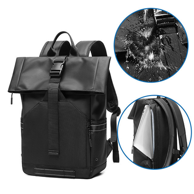 Physiological Curve Back Travel Waterproof Men Business Backpack 20-35 Litre