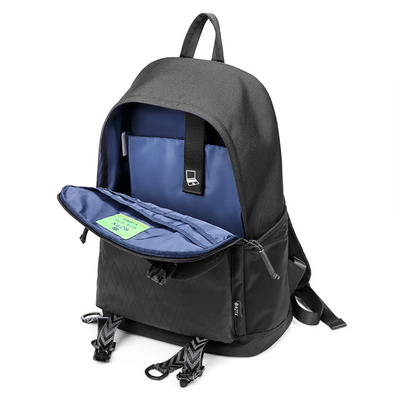 Physiological Curve Back Daily Laptop Backpack Nylon Waterproof Business Travel Bag