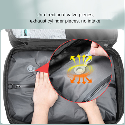 Multifunctional Airbag Men Business Backpack 600D Oxford Waterproof Backpack