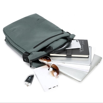 ISO9001 Oxford Cloth Men Business Backpack Wear Resistant 0.95kg