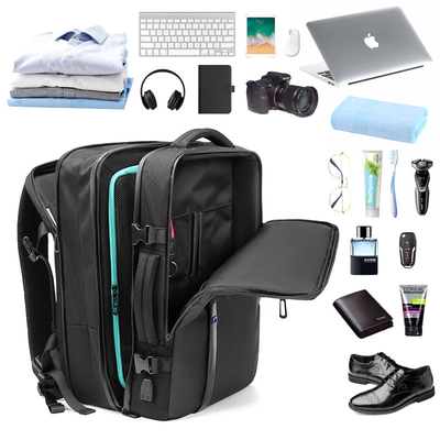 ISO9001 Multifunctional Oxford Business Trip Backpack 30*27*46cm