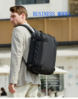 180 Degree Full Open Multi Function Men Business Backpack 35L