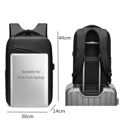 Daily Life 19L Slim Modern Laptop Backpack With USB 30*14*44cm