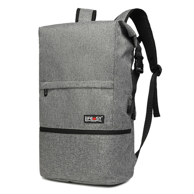Zipper Hasp 20L Sports Sports Backpack With Shoe Compartment 29*14*40cm