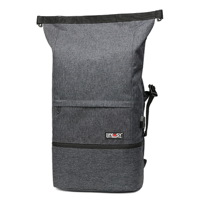 Zipper Hasp 20L Sports Sports Backpack With Shoe Compartment 29*14*40cm