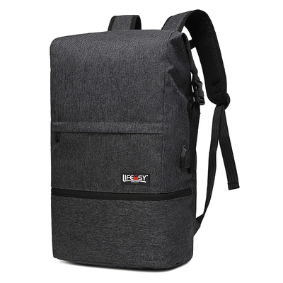 Zipper Hasp 20L Sports Sports Backpack With Shoe Compartment 29*14*40cm