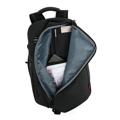24L 15.6 Inch Expandable Laptop Backpack Multifunctional Rucksack 1680D