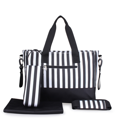 Solid 18L Mommy Diaper Bag Waterproof Shoulder Bags 40*15*30cm