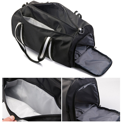29L Sports Gym Bag Oxford Waterproof Travel Bags With Shoe Pocket