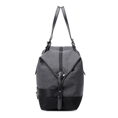 Black Gray 16.8L Sports Gym Bag With Shoe Compartment OEM ODM