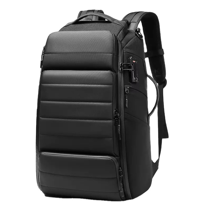 900D Single Layer Film 30L Waterproof Business TSA Lock Backpack 1kg