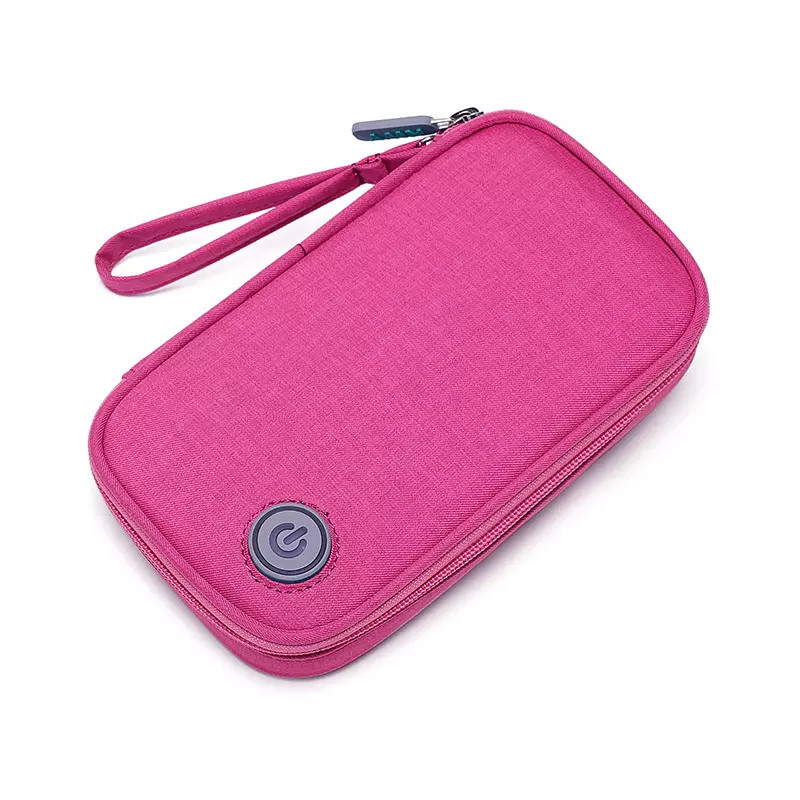 ISO9001 Anti Theft UV Light Sanitizer Bag 3mins UVC Disinfection Bag With USB