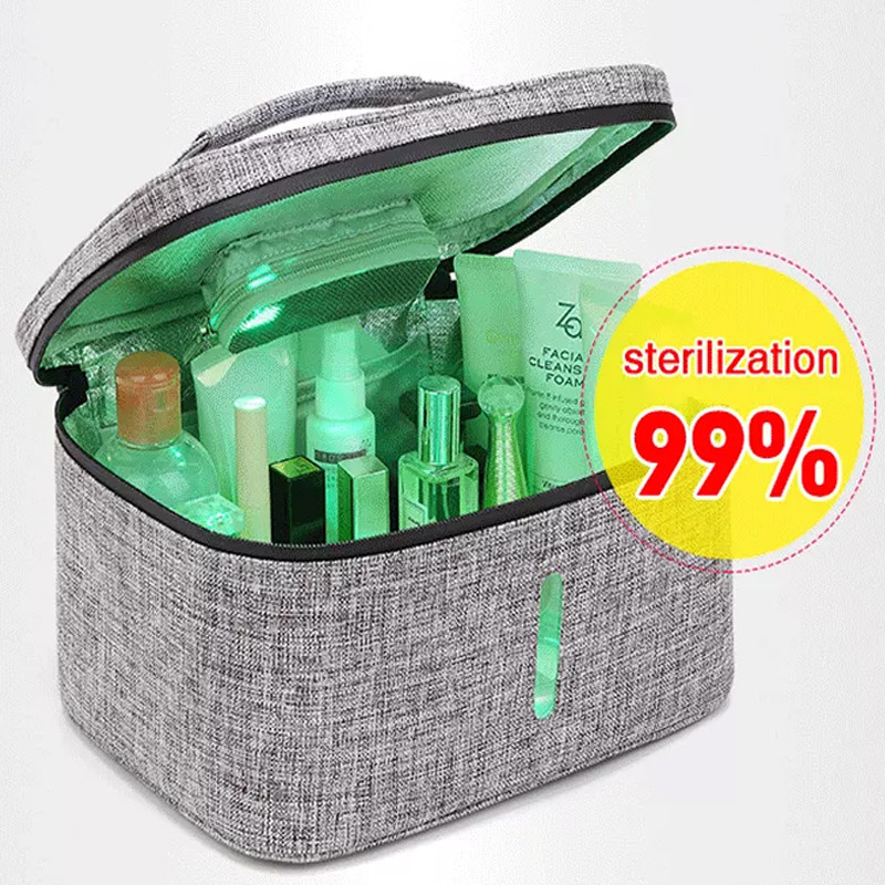 UVC Disinfection Travel Cosmetic Bags Home UV Sterilizer Box 0.37kg