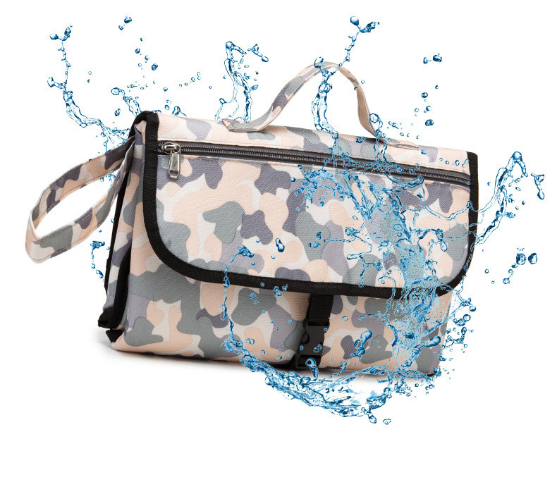 Multifunctional Portable Infant Baby Foldable Urine Mat Waterproof Nappy Diaper Bag Changing Cover Pad Travel Outdoor