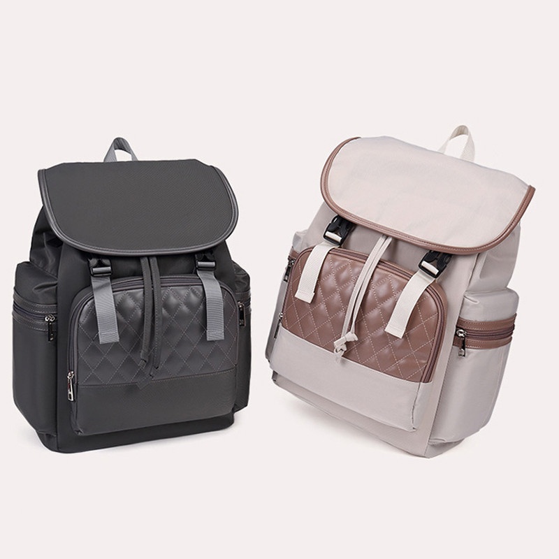 Mother Baby Diaper Bag OEM Customize Multi Function Backpack Waterproof  Diaper bag