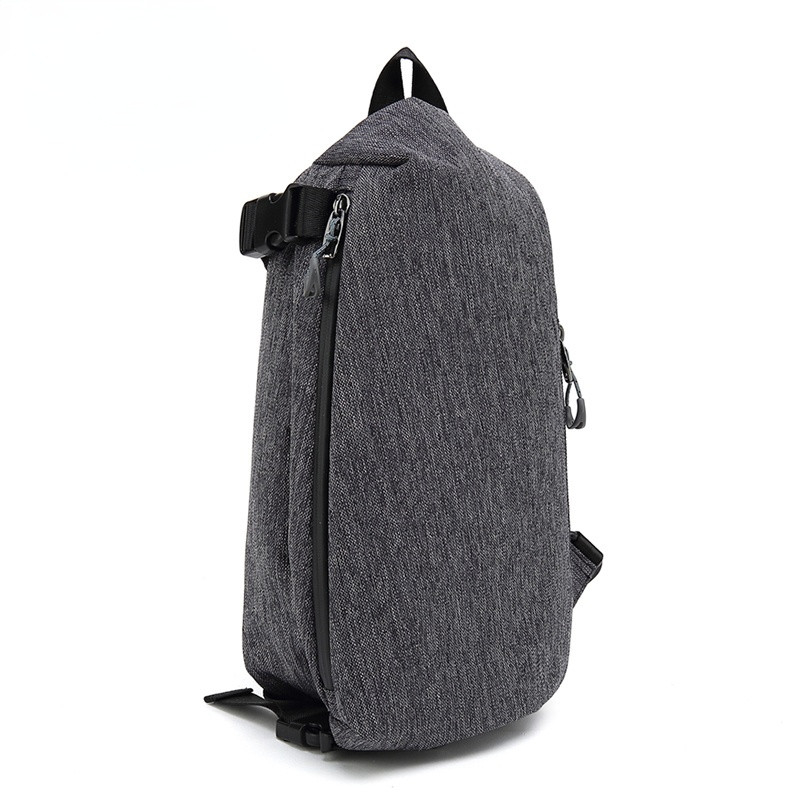 Nylon PU Anti Theft Crossbody Chest Sling Bags 19*10*31cm