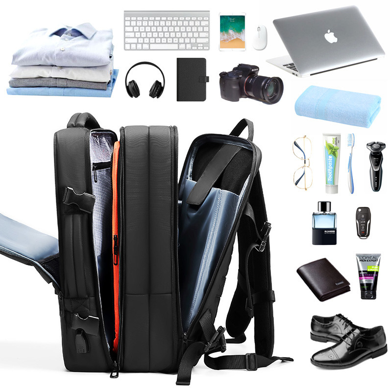 Wear Resistant Multifunctional Oxford Men Business Backpack 46*29*19cm