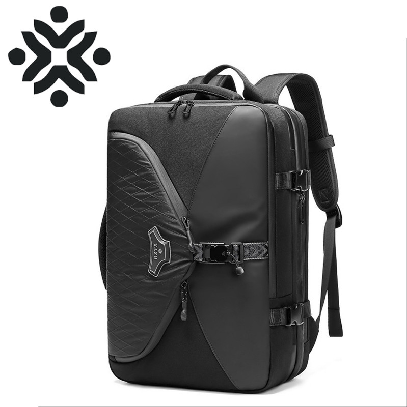 Multifunctional Expansion Boarding Bag Business Laptop Backpack 41*37*15cm
