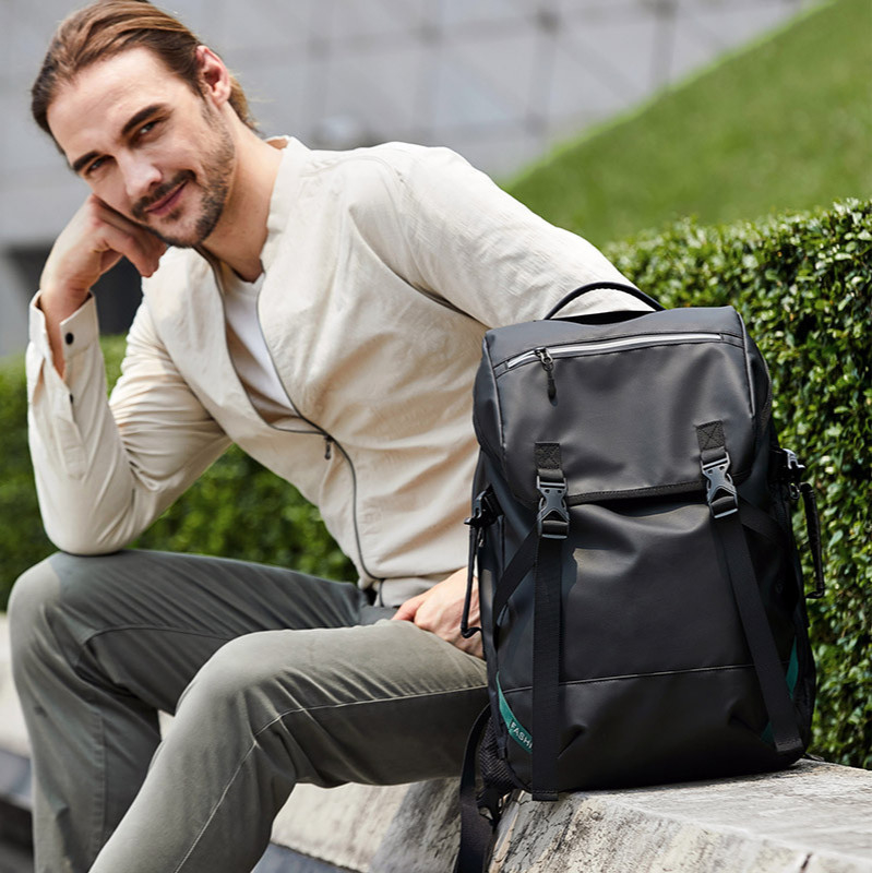 24L Multifunctional Oxford Softback Travel Fashion Backpack Water Resistant