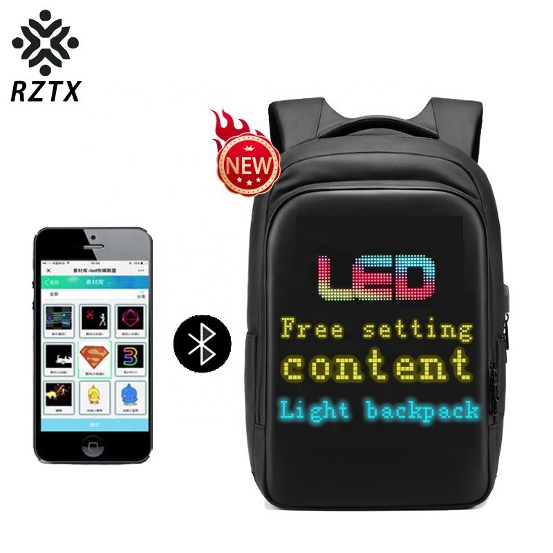 Advertisement Propaganda Smart LED Backpack 24 Litre LED Light Bag 3lb