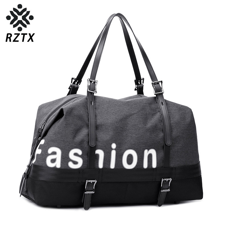 Black Gray 16.8L Sports Gym Bag With Shoe Compartment OEM ODM
