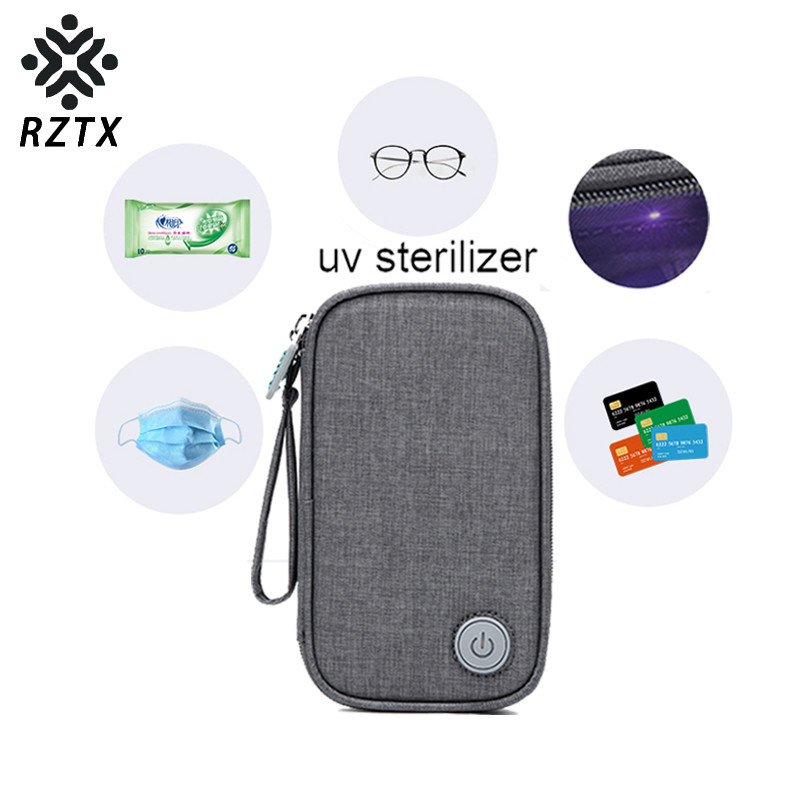 2W 5V UVC Disinfection Bag Portable LED UV Disinfection Bag 11*4*19cm
